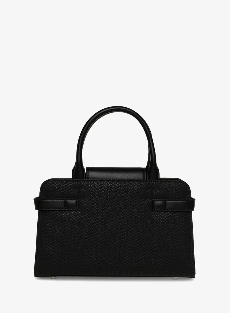 ستيف مادن حقيبة يد صغيرة جلد صناعي ثعبان ناعم